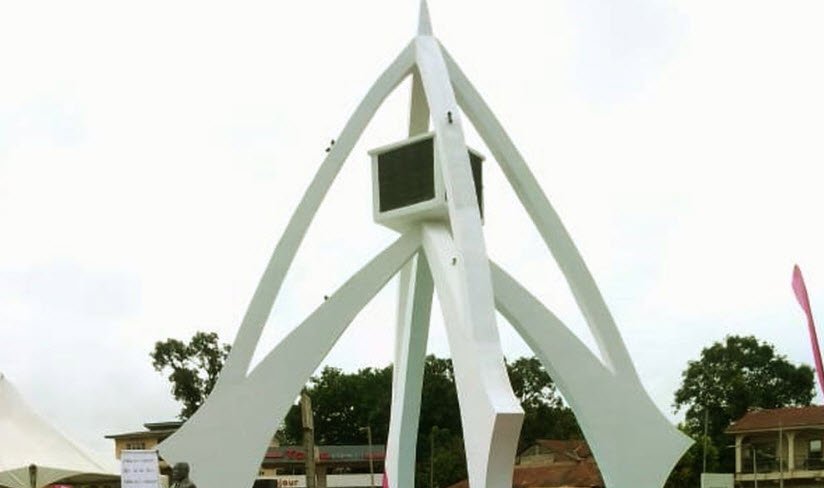 Kenema Clock Tower, Kenema, Eastern Province, Sierra Leone